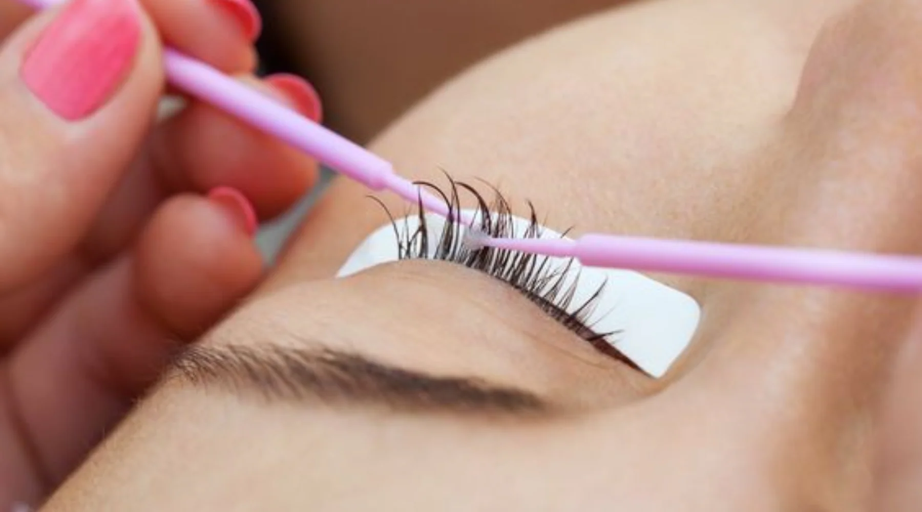 Professional lash extension removal service at Downtown Lashes Calgary showing safe and gentle removal techniques